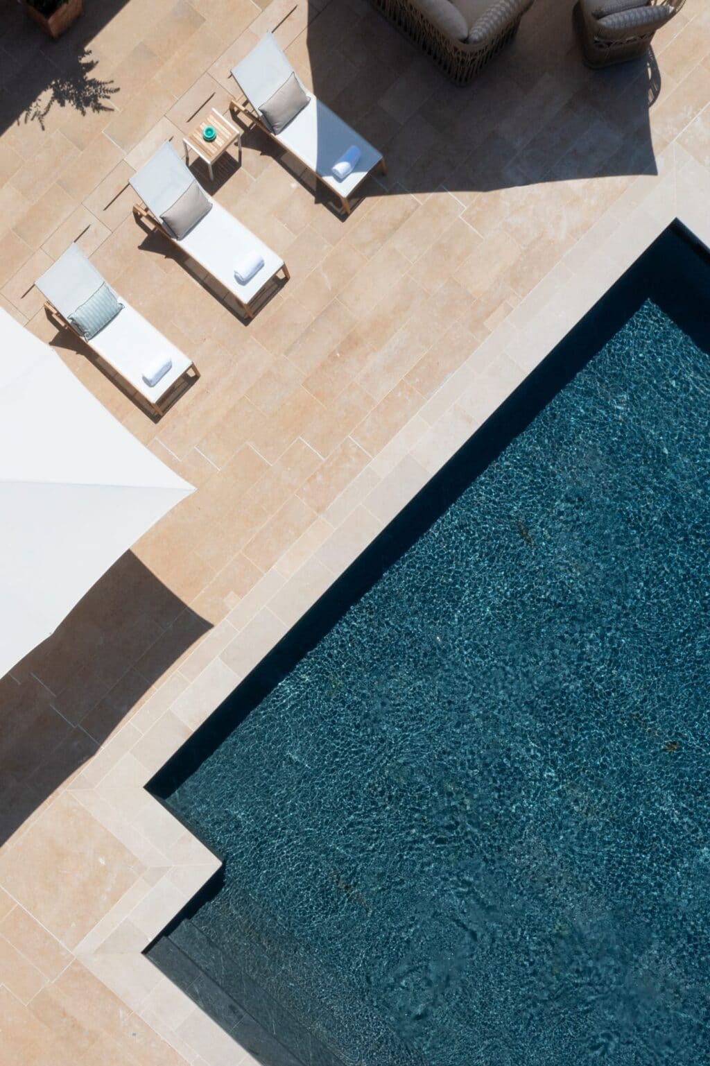 Swimming pool at a Cannes villa
