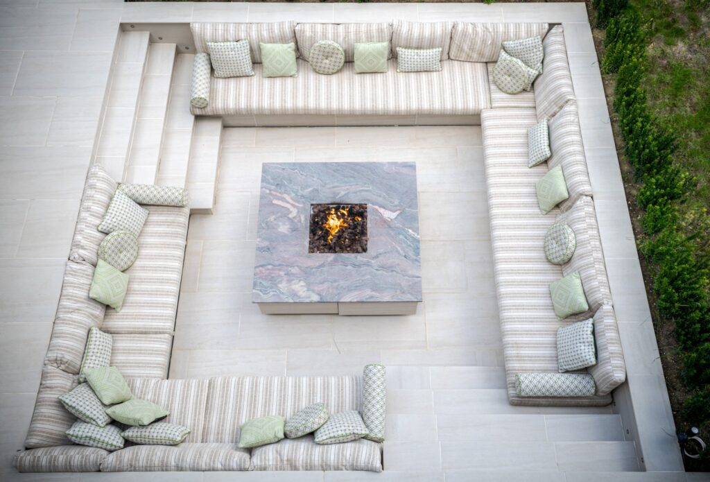 Firepit-luxury-house-surrey