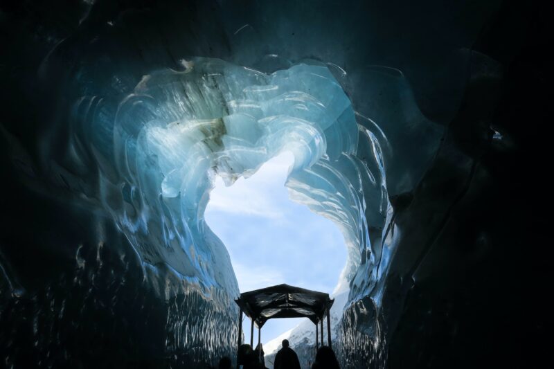 chamonix ice cave luxury chalet