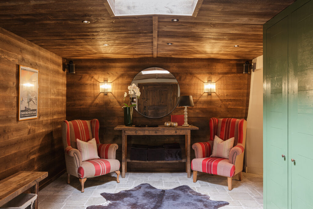 Les Houches Chalet entrance