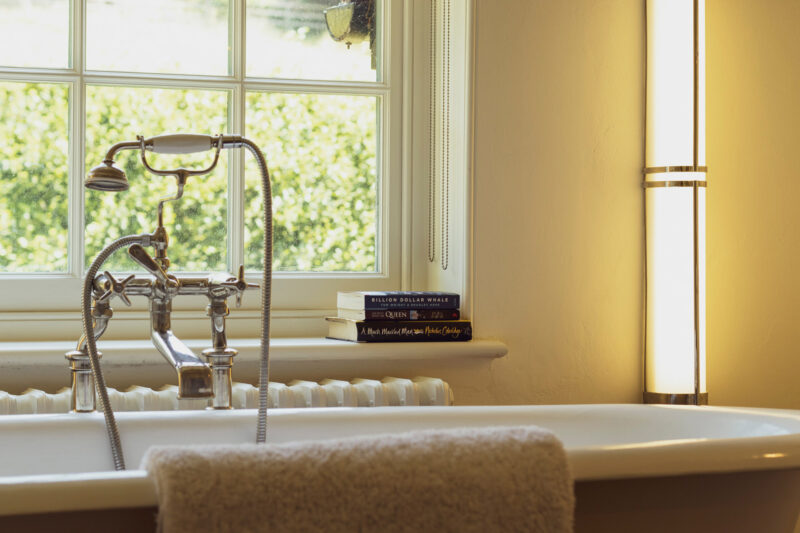 Bathroom view Buckinghamshire country cottage