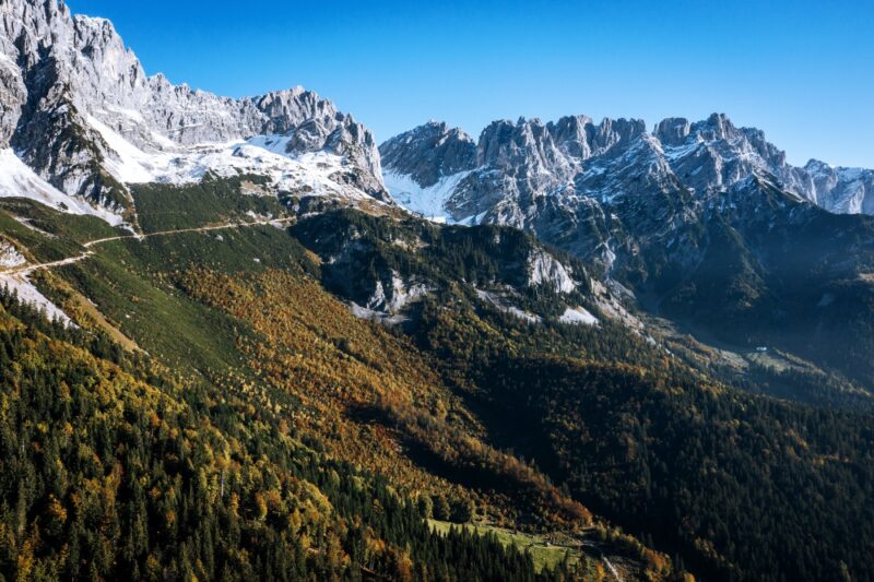 Luxury austrian chalet near mountain trails