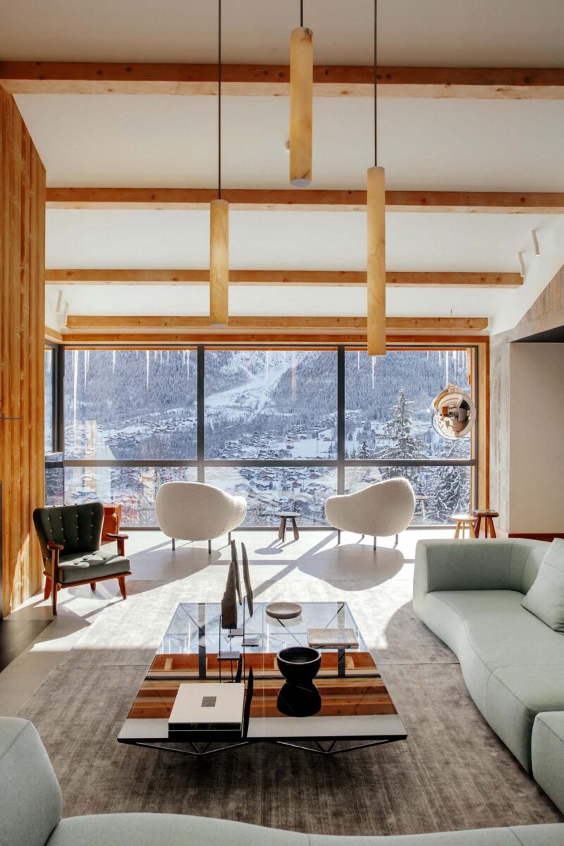 Chalet view mont blanc