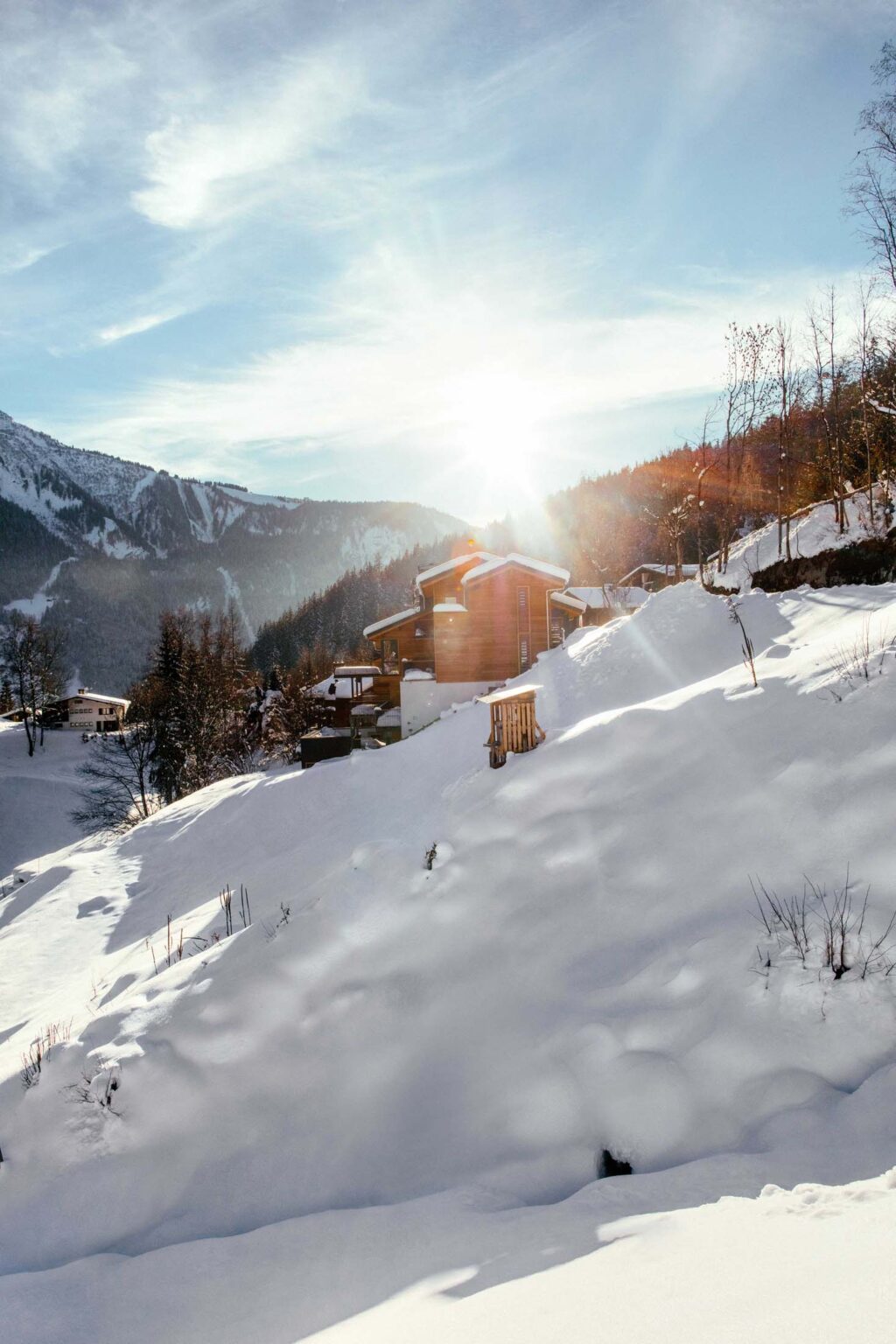 luxury ski chalet chamonix Mont Blanc